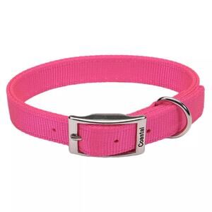 New Coastal 24" x 1" Pet Collar in Hot Pink